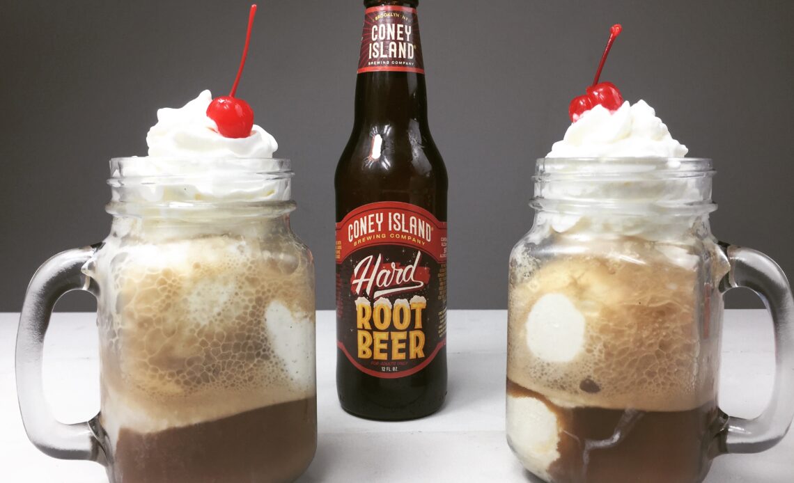 Rum Cream Float