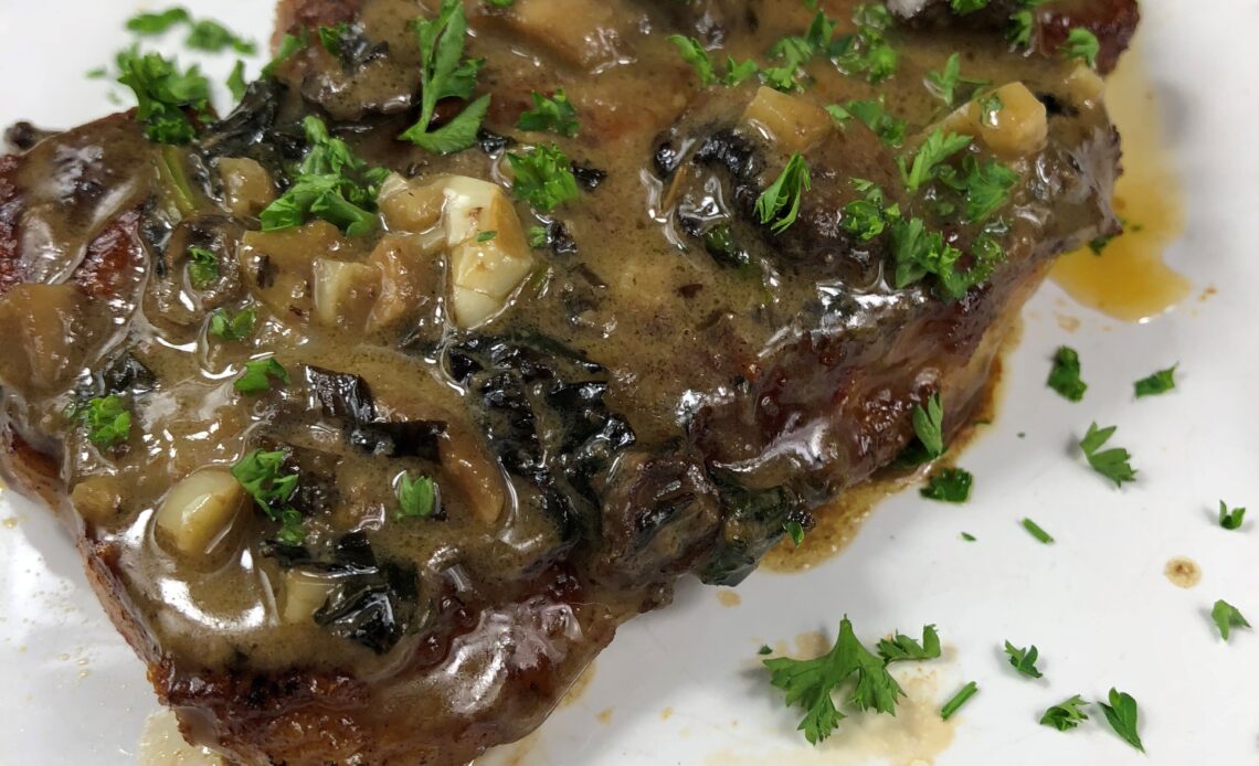 Mushroom Pork Chop
