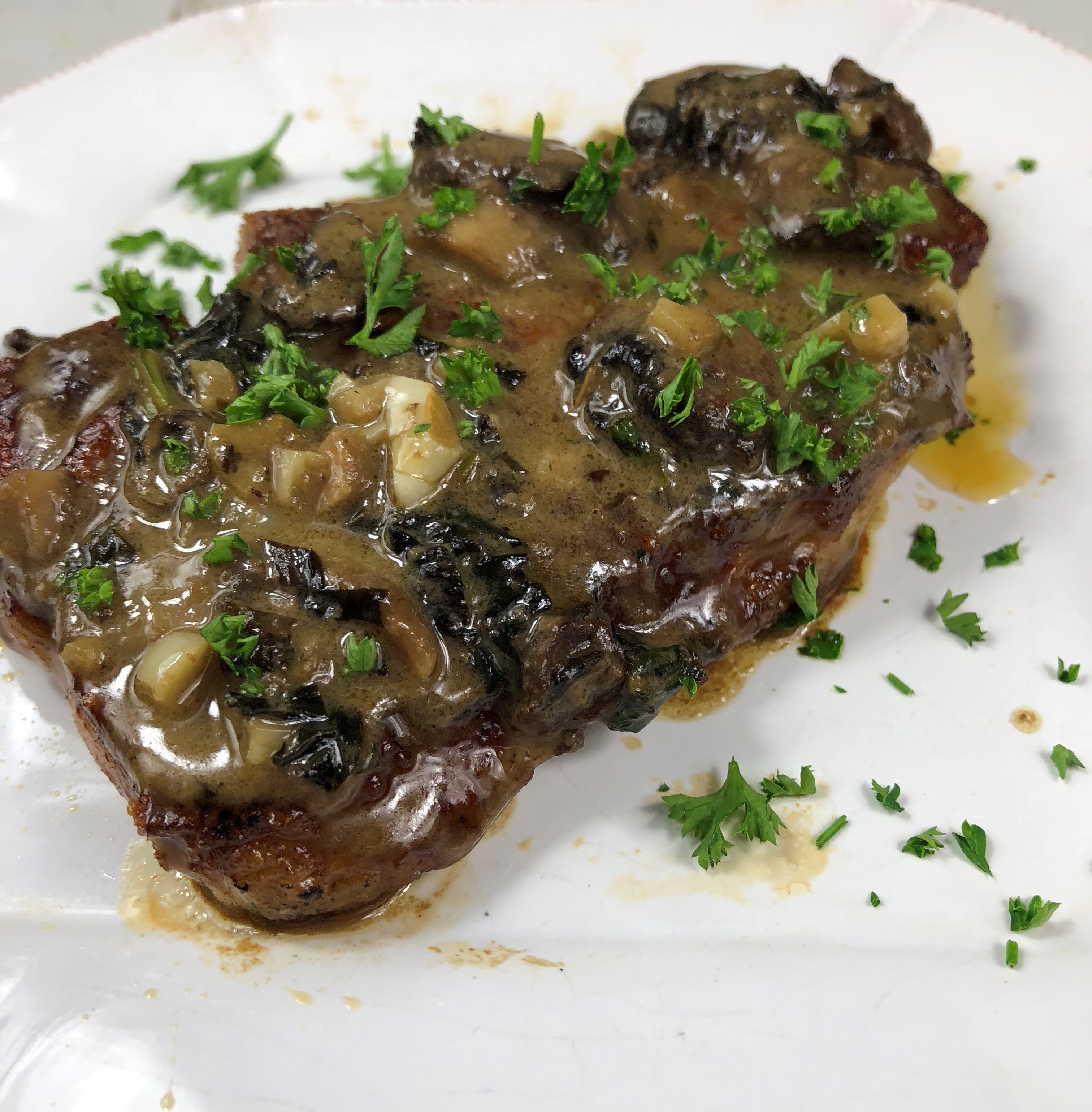 Mushroom Pork Chop