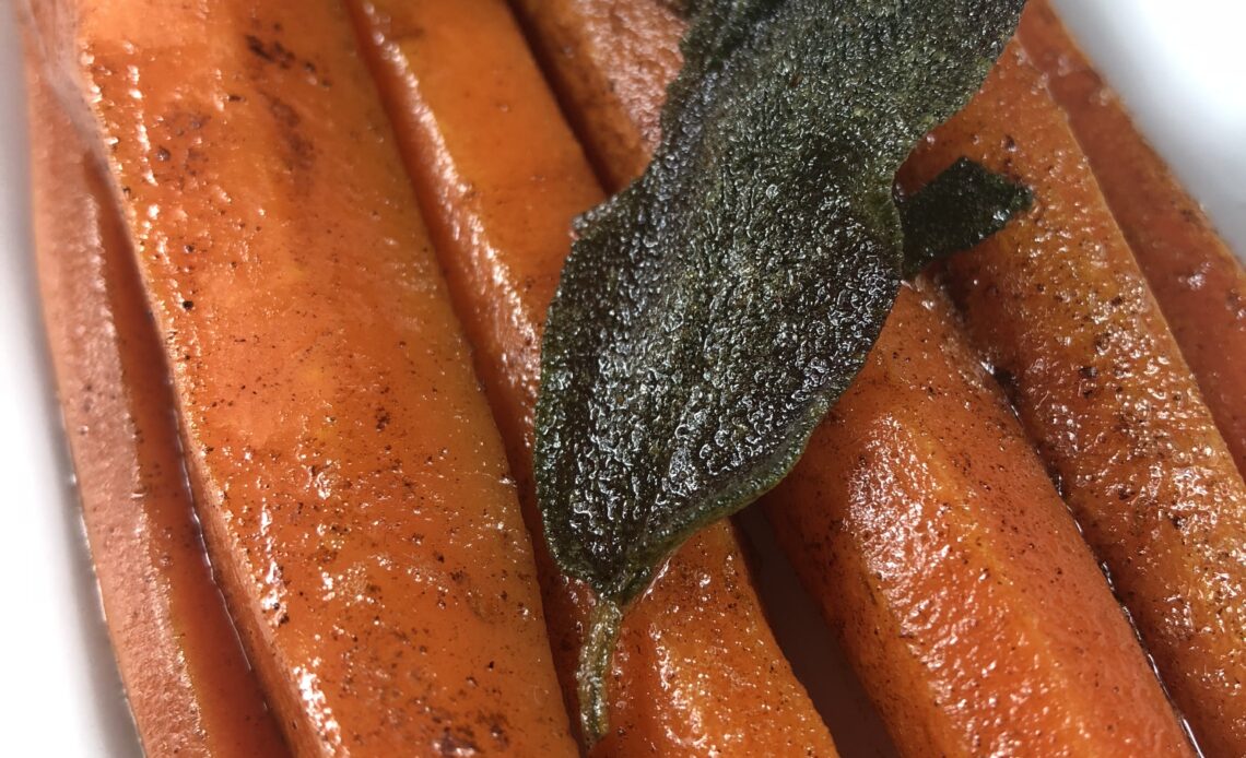 Brown Butter Sage Carrots