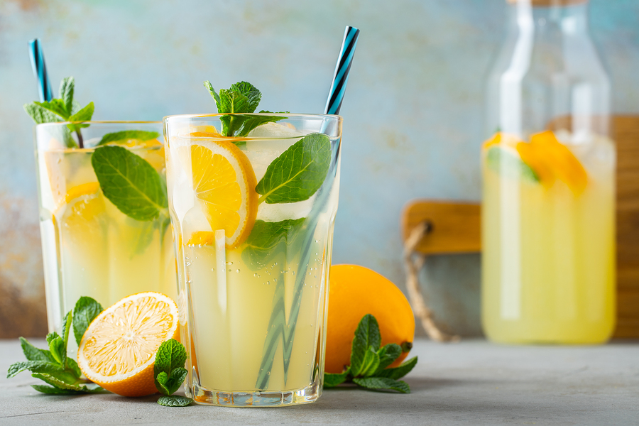 Spiked Orange Lemonade